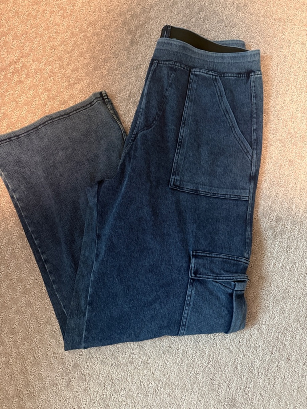 HALARA Women's Straight Leg Dark Denim Jeans